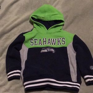 Kids Seahawks hoodie Sz M 5/6